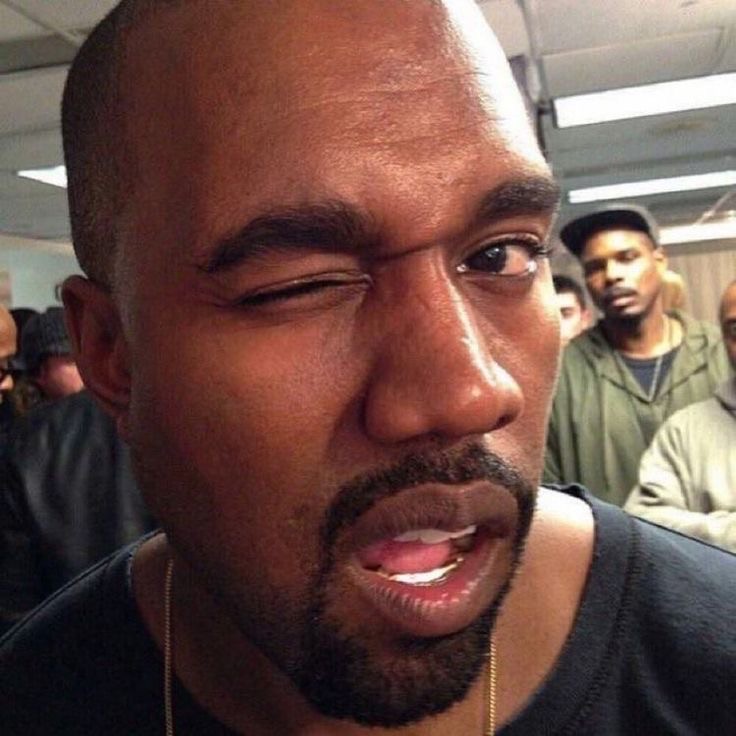 Create meme: Kanye West , kanye west smiles, kim kardashian kanye west