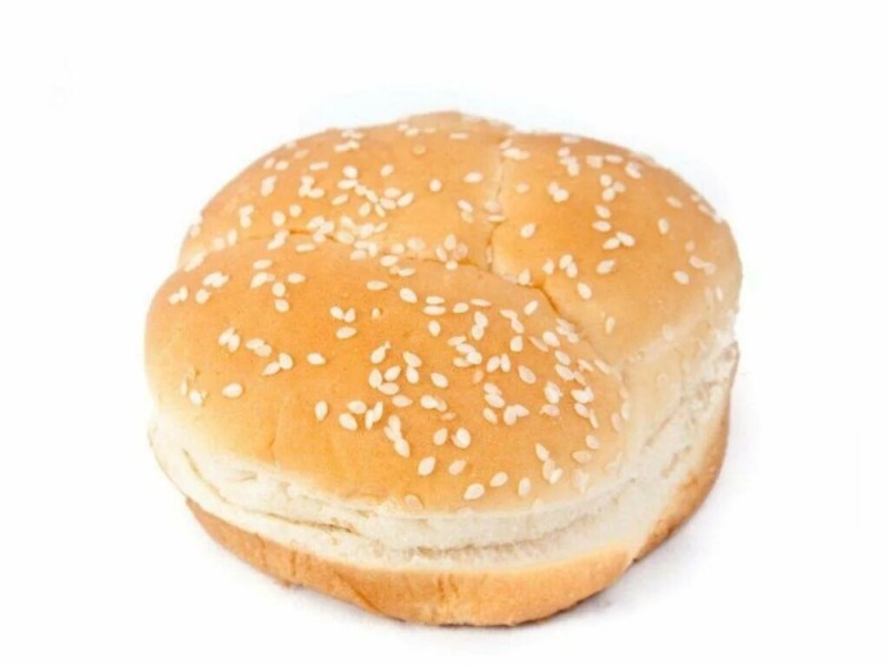 Create meme: burger bun, burger bun with sesame 125mm 82gr 24pcs unibake, sesame burger bun 100mm 52gr*48 lantmannen