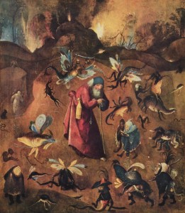 Create meme: Bosch the temptation of St. Anthony painting, Hieronymus Bosch, Bosch the temptation of St. Anthony