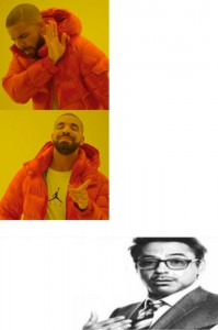 Create meme: drake meme, Drake meme, template meme with Drake