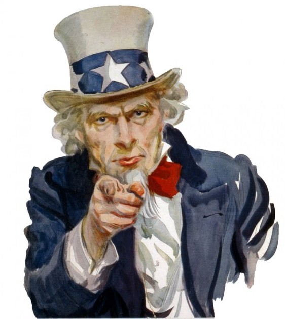 Create meme: uncle Sam , uncle Sam poster, i want you 