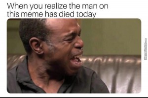 Create meme: meme cry of Negro, crying African American, best cry ever