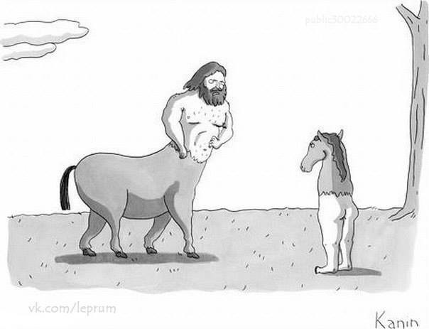 Create meme: centaur, Centaur drawing, The wrong centaur