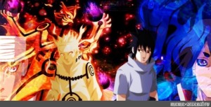 Create meme: Naruto Sasuke and Obito, naruto vs sasuke, naruto 