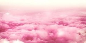 Создать мем: облака, We Heart It, розовое облако