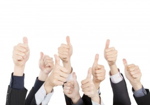 Create meme: hand thumbs up, the hand shows up, thumbs up business