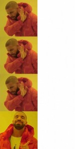 Create meme: Drake meme original, drake meme, Drake meme
