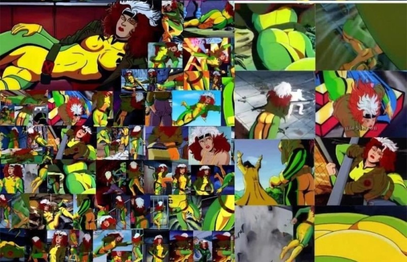 Create meme: Rascal X-Men animated series, x-men, Rogue X-Men 1992