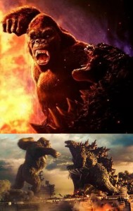 Create meme: Godzilla vs king Kong, king Kong