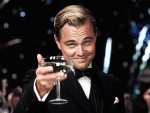 Create meme: the great Gatsby Leonardo DiCaprio with a glass of, Leonardo DiCaprio with a glass of, Gatsby DiCaprio