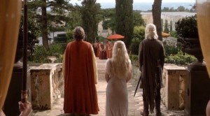 Create meme: game of thrones daenerys 1 episode, Palace illyrio from a game of thrones, illyrio game of thrones photo