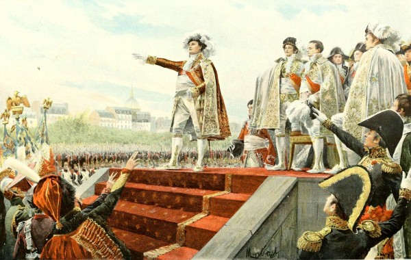 Создать мем: сто дней наполеона бонапарта, napoleon accepts the surrender of madrid, 4 december 1808, наполеон бонапарт император
