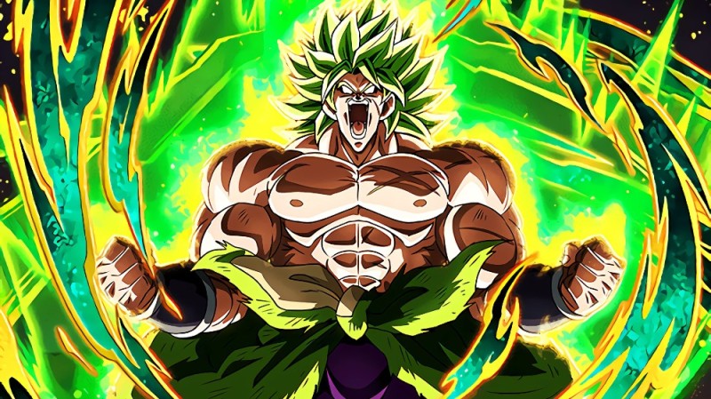 Создать мем: броли легендарный супер саян 4, broly, драконий жемчуг