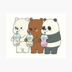 Create meme: the whole truth about bears stickers, the whole truth about bears pictures, we bare bears drawings