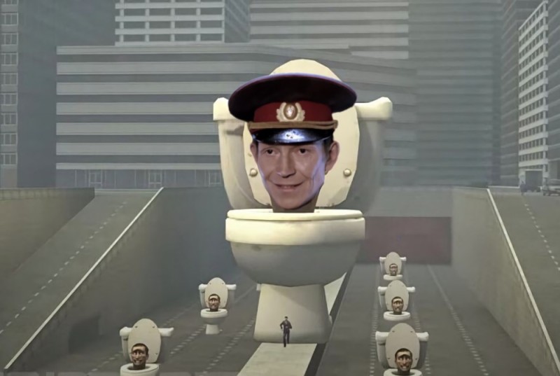 Создать мем: голова скибиди туалета, skibidi туалет, skibidi war toilets attack