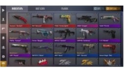 Create meme: a screenshot of the inventory in standoff 2