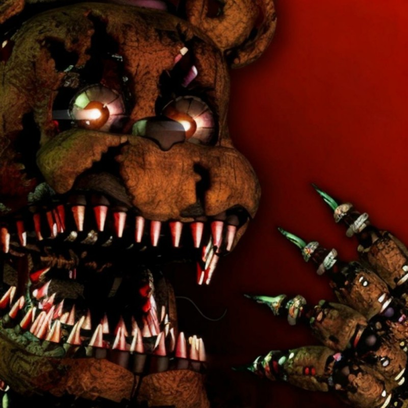 Создать мем: fures rage фнаф, скример фнаф 4, five nights at freddys 2