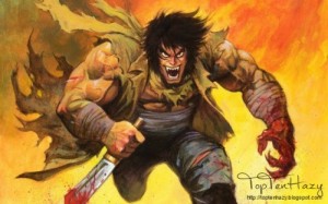 Create meme: conan, lobo art, lizard marvel 2003