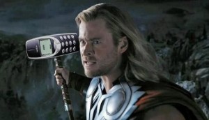 Create meme: mjolnir, Nokia 3310 the hammer of Thor, thor hammer
