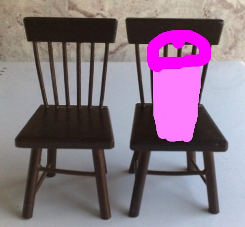Создать мем: стул деревянный, стул с пиками точёными, стул