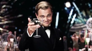 Create meme: DiCaprio with a glass of, the great Gatsby DiCaprio, Leonardo DiCaprio
