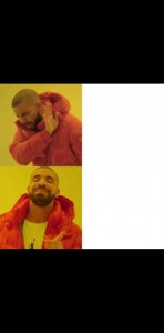 Создать мем: мемы с дрейком шаблон, мем drake, drake meme