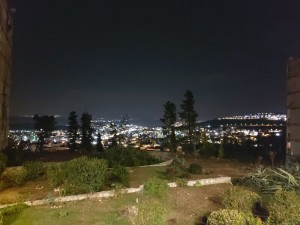 Create meme: city view, city night