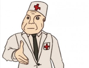 Create meme: nurse Durkee meme, Durka meme medic, nurse meme Durkee