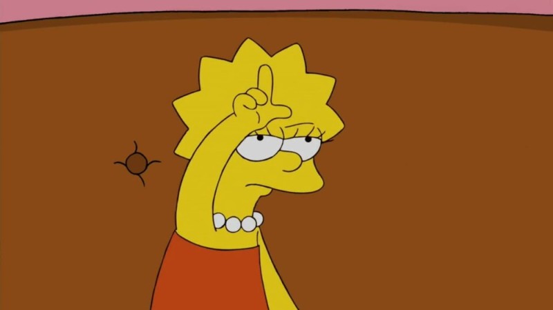 Create meme: background of the simpsons, Lisa Simpson art, the simpsons 