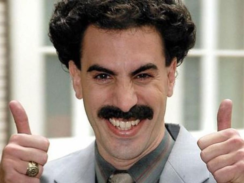 Создать мем: borat, борат сагдиев, borat 1