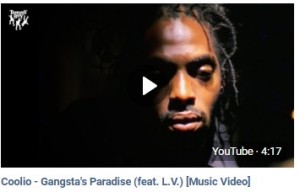 Create meme: gangster paradise, gangsta paradise collection rap, coolio 1995