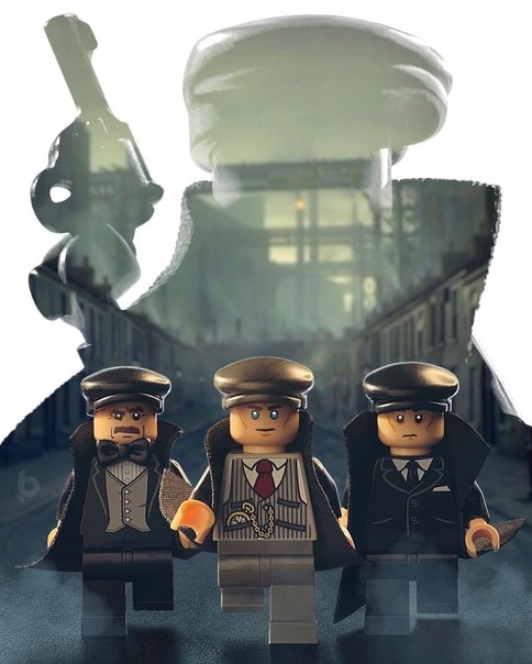 Create meme: lego sharp visors lego custom, lego peaky blinders, Lego Thomas Shelby