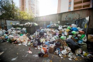 Create meme: Khabarovsk garbage, photo of garbage, debris in the Chelyabinsk not taken