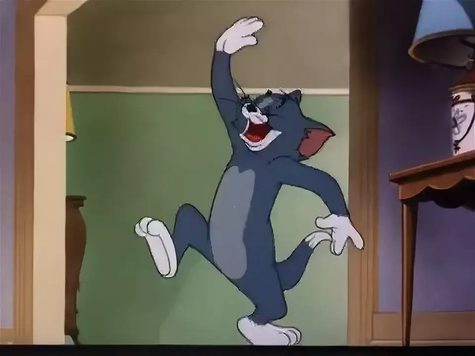 #Tom and Jerry laughing. 