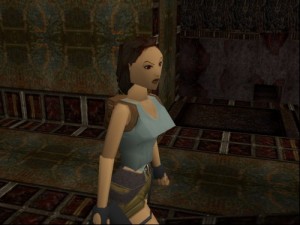 Create meme: Lara Croft