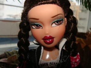 Create meme: the doll, Bratz dolls hairstyles, makeup Bratz photos