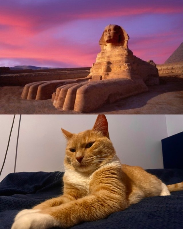 Create meme: Ancient Egypt Sphinx, sights of egypt sphinx, Sphinx 