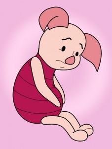 Create meme: Piglet