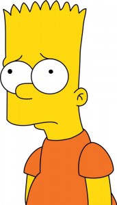 Create meme: Bart Simpson face, Bart from the simpsons, The simpsons