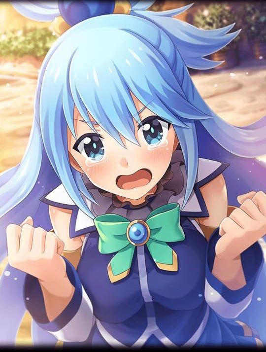 Create meme: konosova anime, anime konosova Aqua, aqua konosuba art