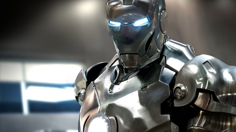 Создать мем: серый железный человек, железный робот, железный человек будущего