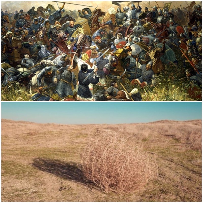 Создать мем: куликовская битва 4 класс, 1380 год куликовская битва, битва на куликовском поле