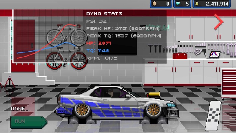 Create meme: pixel car racer, nissan skyline r34 pixel car racer, engines in pixel car racer
