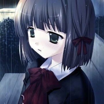 Create meme: anime chan sad, anime girl sadness, sad anime