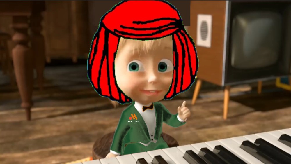 Create meme: Masha and the Bear Episode 19 orchestra rehearsal, Masha and the bear orchestra rehearsal, Masha and the Bear Season 1 Episode 19 Orchestra Rehearsal