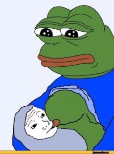 Create meme: meme, Pepe, sad frog