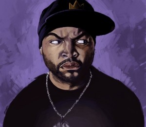 Создать мем: айс кьюб гангста, horrorcore ice cube, ice cube check yourself