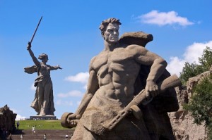 Create meme: Mamayev Kurgan memorial complex, The battle of Stalingrad, the heroes of the Stalingrad battle