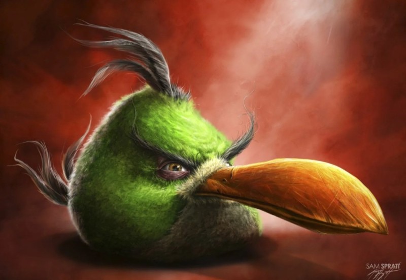 Создать мем: sam spratt angry birds, птицы из энгри бердз, angry birds птицы