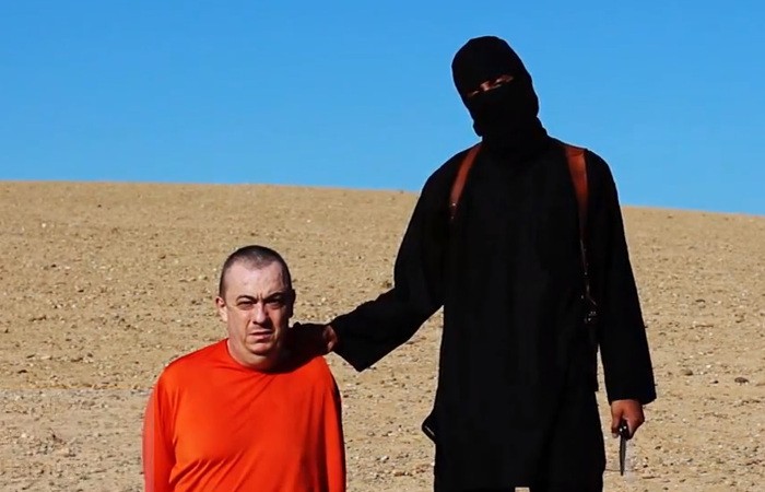 Create meme: jihadi john executions, Alan Henning, jihadi John 